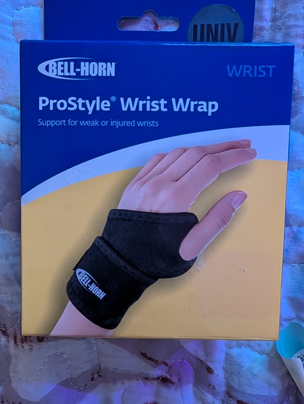 ProStyle Black Wrist Wrap for Men
